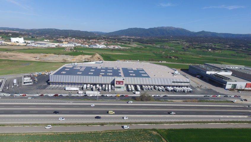 Com s’ha construït el nou magatzem de productes refrigerats de Bonpreu i Esclat?