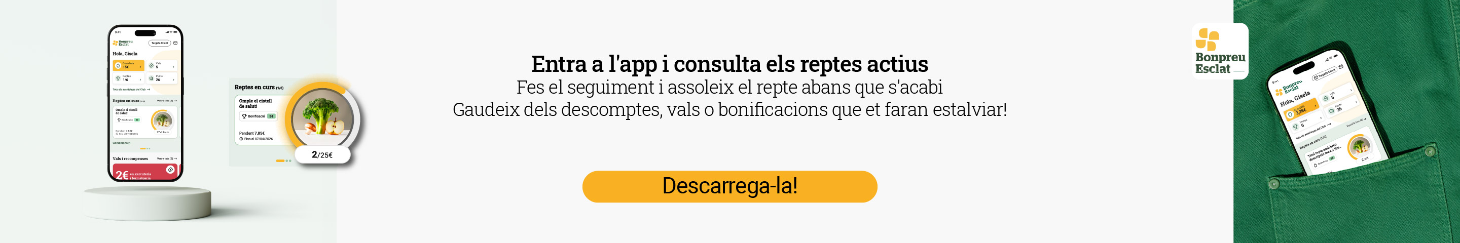 Descarrega't la app