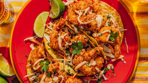Tacos de gambes