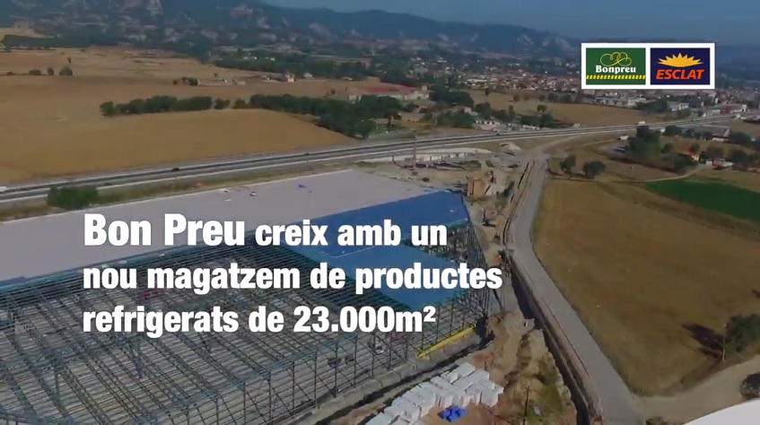 Vídeo resum de la inauguració del nou magatzem de productes refrigerats del Grup Bon Preu